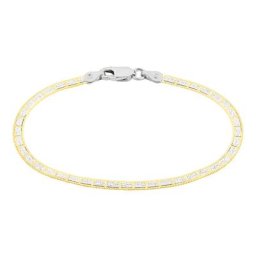 Bracelet Nuriaae Argent Jaune