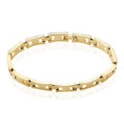 Bracelet Plaqué Or Jaune Stefano
