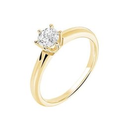 Bague Solitaire Samantha Or Jaune Diamant