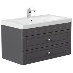 Meuble salle de bain MIA 90 Cottage SoftClose anthracite