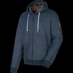 Sweat de travail Zippé Denim Würth MODYF Marine