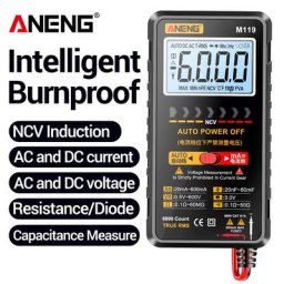 Multimètre Intelligent à Arrêt existent Puzzles Portables Testeur de Température Transistor pour