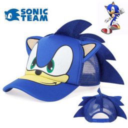 Sac à Dos d'École Sonic de 23cm pour Garçon et Fille Cartable de dehors en Plein Air Cadeau de