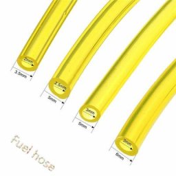 Tuyau de gaz de carburant doré 0.6 mètres 4 tailles 2x5/2 5x5 3x5 3x6mm