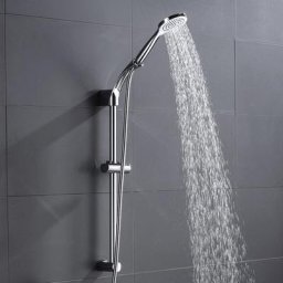 Barre coulissante de douche combinée support de pomme de douche à main de haute qualité montage
