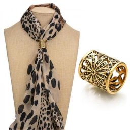 Broches évidées pour femmes châle clips bijoux accessoire vestimentaire coréen vintage