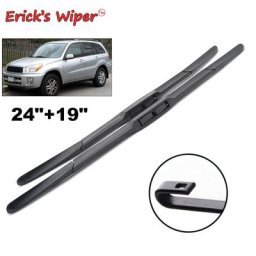 Erick's Wiper-Essuie-glace hybride avant LHD pour pare-brise de Toyota RAV4 XA20 2000-2005 24 + 19