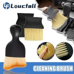 Brosse douce en nylon pour intérieur de voiture tableau Prada sortie de climatiseur écart de