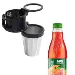 Porte-gobelet de voiture adaptateur d'extension automatique support de tasse avec pince de support