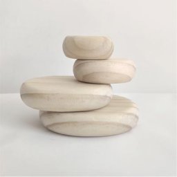 Kit de blocs de construction de bois nordique pour enfants bricolage artisanat projet peinture