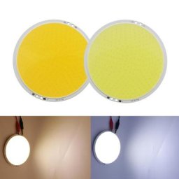 Allcob – puce de retournement LED ronde 108mm 12V DC 50W haute puissance 3500mA blanc chaud