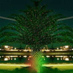 Projecteur laser étoile plein ciel mobile extérieur lumière de scène LED verte et rouge de Noël