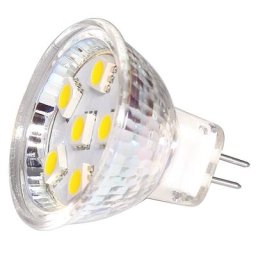 Ampoule de bateau Led super brillante MR 11 6led de 5050smd 24V 12V fonctionne sous basse tension