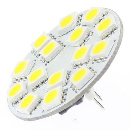 LED G4 3W Lumière Ronde Conseil SMD 5050 Large sions AC/DC10-30V Retour Pin 12V 24V MR11 MR16
