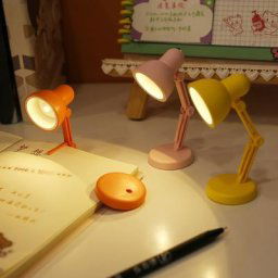 Mini lampe de bureau LED magnétique pliable veilleuse chambre à coucher étude lecture lampes de