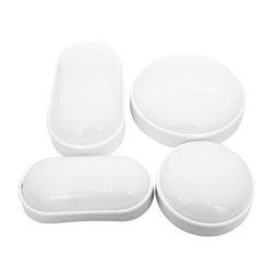 Plafonnier LED Imperméable Conforme à la Norme IP65 Applique Murale Ronde Ovale ou Carrée Idéal