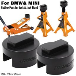 Adaptateur de support et de cric de sol en caoutchouc pour BMW série 3 4 5 E46 E90 E39 E60 E91 E92
