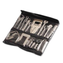 Outils de démontage de l'autoradio pour Benz Ford E7CA Kit d'outils clés avec sac pour véhicule 38