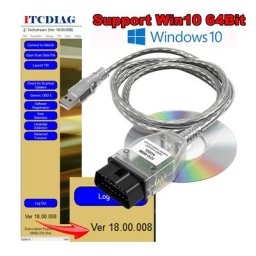 MINI VCI pour TOYOTA TIS Techstream outil de Diagnostic automobile câble simple prise en charge