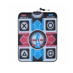 Tapis de danse antidérapant HD avec port USB couverture pour les pas de danse équipement
