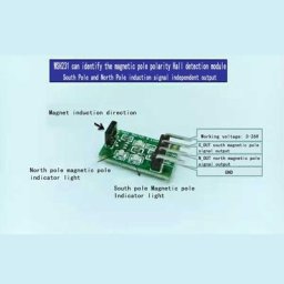 Module de commutateur de capteur de Hall de sortie pour touristes peut identifier l'aimant compter