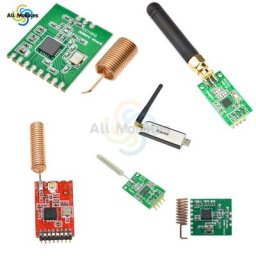 Antenne de transmission longue distance pour FSK GFSK ASK OOK MSK CC1101 carte Transcsec RF