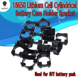 Boîtier cylindrique pour piles au Lithium 18650 20 pièces support pour Pack de batteries li-ion