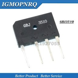 Pont plat redresseur de pont nouveau KBJ3510 GBJ3510 J3510 35A 1000V 5 pièces
