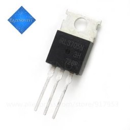 10 pcs / lot IRL3705NPBF IRL3705N IRL3705 TO-220 nouveau original en Stock