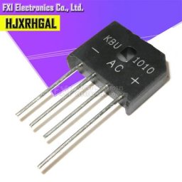 5PCS KBU1010 KBU-1010 10A 1000V diode pont redresseur KBU1510 KBU-1510 KBU808 KBU-808 KBUgarding