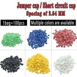 Pitch Jumper Short Cap Sauna and Wire Housing SHUNT Black Yellow White Green Red Blue