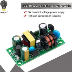 Module d'alimentation de commutation 12V 500ma alimentation à tension constante 5W 220 vac-dc à
