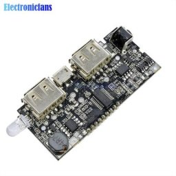 Protection autmatique! Double USB 5V 1A 2.1A chargeur de batterie 18650 Module de carte PCB