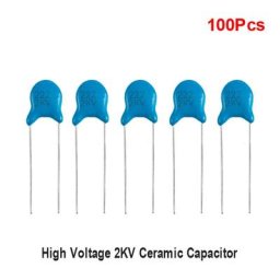 Condensateur en céramique haute tension 100 pièces/paquet 101K 102K 151K 220K 221K 222M 331K 332 K