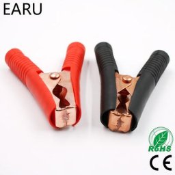 Pinces crocodiles de voiture pour chargeur de batterie automatique pince crocodile prise de