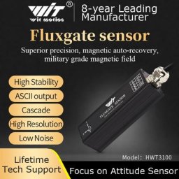 WitMotion-Magnétomètre PNI de qualité militaire angle de tête fluxgate Thom3100 boussole