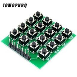 Module de clavier à 8 broches 4x4 4x4 16 touches Module MCU pour rduino Kit de bricolage
