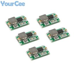 5 pièces Mini 360 DC-DC RC avion Tech Buck convertisseur abati eur Tech 4.75V-23V à 1V-17V