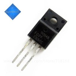 10pcs/lot FQPF7N80C FQPF7N80 SPA17N80C3 N80C TO-220F In Stock