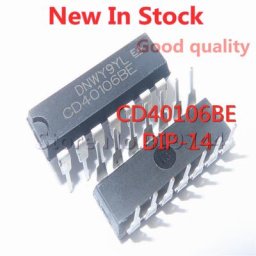 Circuit Intégré Original CD40106 CD40106punDIP-14 Puce Logique 40106 Sicile en Stock Nouveauté