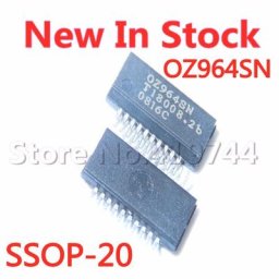 Puce de carte LCD haute tension 5 pièces/lot oz964fn OZ964SN SMD SSOP-20 en Stock nouveau IC