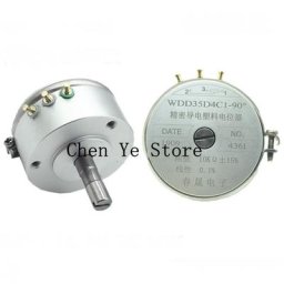 Potentiomètre WDD35D4C1 en plastique conducteur de précision à WDD35D4C1-90 ° angle effectif de 90