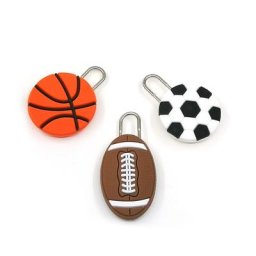 Fermeture Éclair en PVC en Forme de Bordure de Basket-ball Glissières de Remplacement pour Sac à