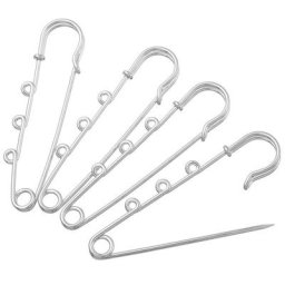 10 pièces broche de sécurité épingles de Base accessoires pour bricolage fabrication de bijoux 65mm