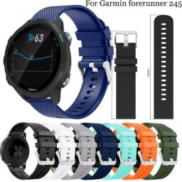 Bracelet de rechange sport en silicone pour garmin vivoactive 3 pour garmin forerunner 245