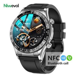 Niwevol-Montre intelligente pour homme 1.32 pouces 360x360 appel Bluetooth mode sport NDavid