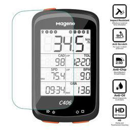 Housse de protection d'écran en verre dur pour Magene C406/C406 Pro/Lite Film de protection pour