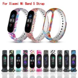 Bracelet de rechange pour Xiaomi Mi Band 5 bracelet de poignet intelligent en Silicone avec