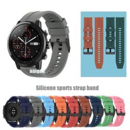 Bracelet de rechange en Silicone pour Amazfit 20mm 22mm pour Amazfit Stratos 2 2S 3 / GTR2 GTR3