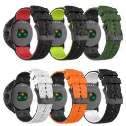 Bracelet de rechange en Silicone 24mm Suunto 7 / 9 / D5 / Brao / Spartan sport baro / Sport